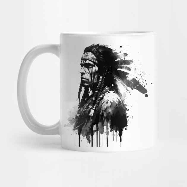 Apache Indian by Allbestshirts